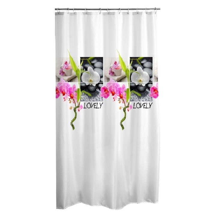 Rideau De Douche Polyester Design Orchidée Lovely – Rideau destiné Gifi Pommeau De Douche Rideau De Douche Polyester Design Orchidée Lovely – Rideau destiné Gifi Pommeau De Douche