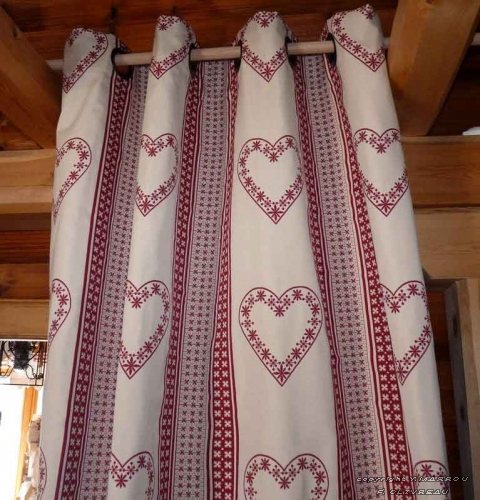 Rideau "Emosson" concernant Rideau Pour Chalet