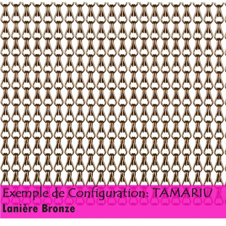 Rideau En Chaînette D'Alu Personnalisable Jusqu’à 6 serapportantà Ikea Rideau De Porte Anti Mouches