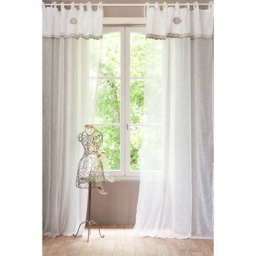 Rideau Isabella – Rideaux À Lacettes – Maisons Du Monde destiné Rideau Bohème Maison Du Monde Rideau Isabella – Rideaux À Lacettes – Maisons Du Monde destiné Rideau Bohème Maison Du Monde