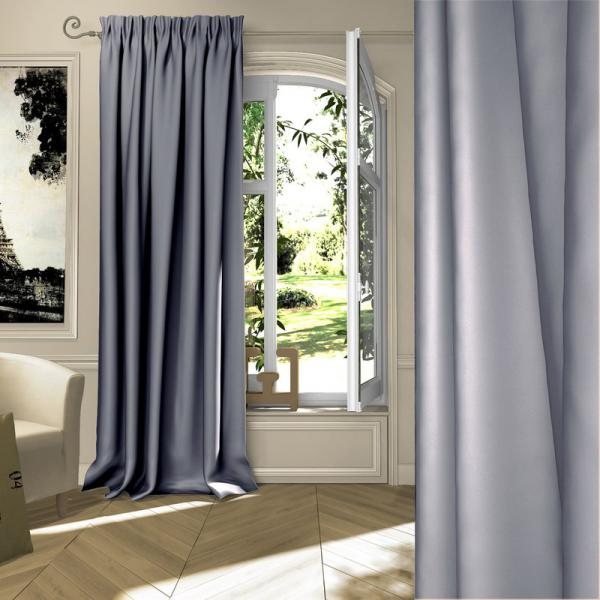 Rideau Occultant Thermique À Galon Fronceur Moondream pour Avis Rideau Thermique Gifi