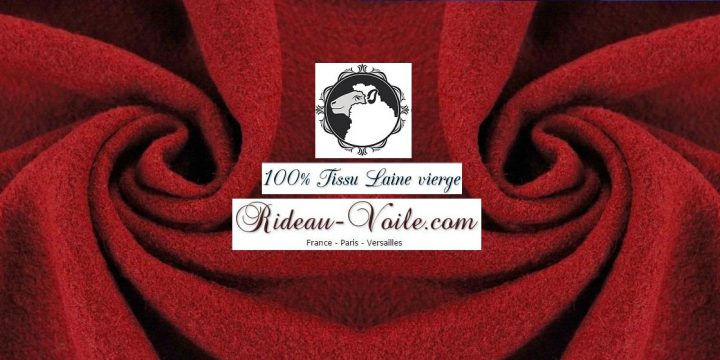 Rideaux Tissu Laine Bouillie Mètre – Rideaux Et Tissus destiné Rideau Laine Bouillie