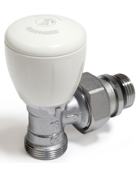 Robinet De Radiateur Équerre 1/2 D18 – Giacomini tout Démonter Robinet Radiateur Giacomini