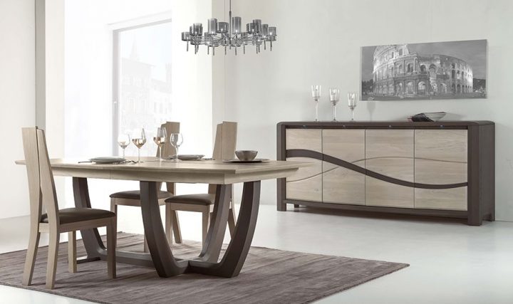 Salle-A-Manger-Oceane-Ambiance-Naturel En 2019 | Meuble dedans Salle À Manger Moderne 2019