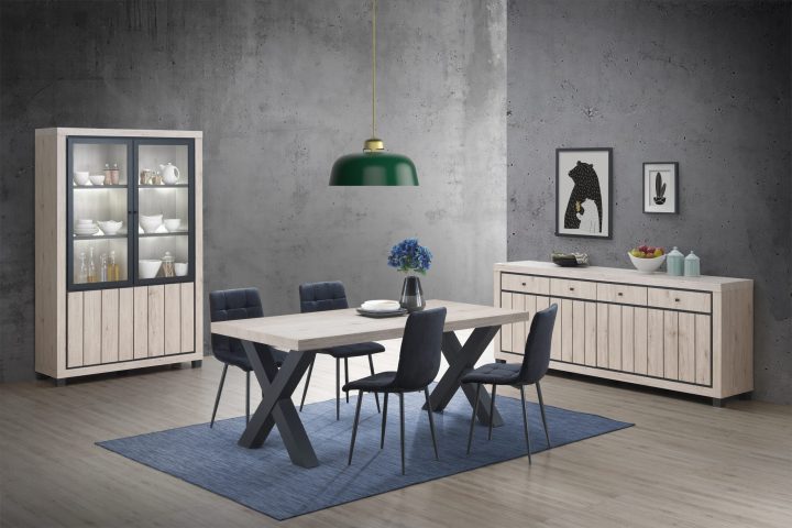 Salle À Manger | Table | Chaise | Magasin De Meubles serapportantà Magasin Crack Belgique Salle À Manger