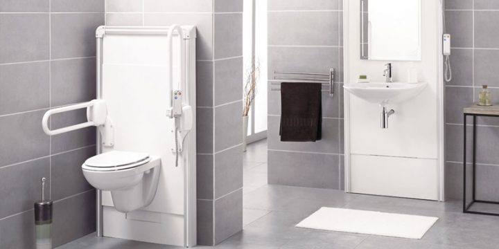 Salle De Bain Aux Normes Handicapés | La Douche Moderne encequiconcerne Norme Salle De Bain Handicapé 2020