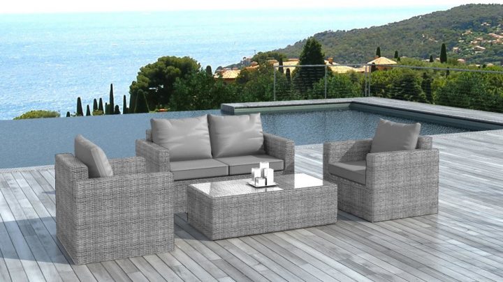 Salon De Jardin Complet + Canapé En Résine Tressée Ronde avec Salon De Jardin Bonny Salon De Jardin Complet + Canapé En Résine Tressée Ronde avec Salon De Jardin Bonny