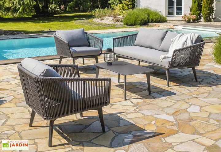 Salon De Jardin En Aluminium Table Basse Et Canapé 5 intérieur Salon De Jardin Bonny Salon De Jardin En Aluminium Table Basse Et Canapé 5 intérieur Salon De Jardin Bonny