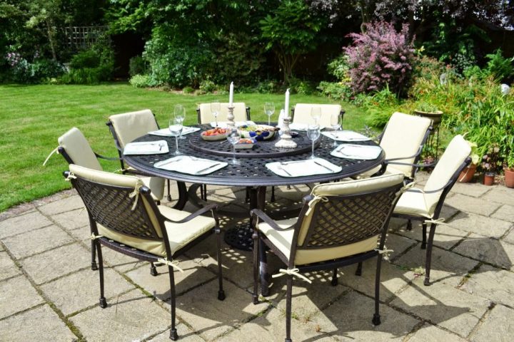 Salon De Jardin Table Ronde Metal – Mailleraye.fr Jardin dedans Table De Jardin Leclerc 199 Euros