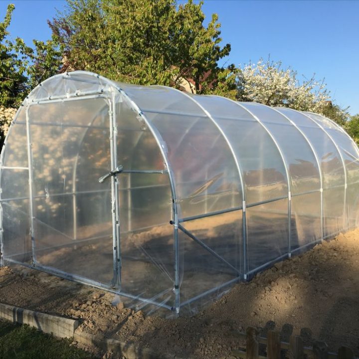 Serre De Fabrication Française ! 3M X 6M (18M2) – H2,30 intérieur Serre De Jardin Fabrication Française