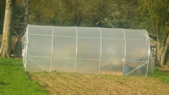 Serre De Jardin 3X7,20M Fabrication Française intérieur Serre De Jardin Fabrication Française