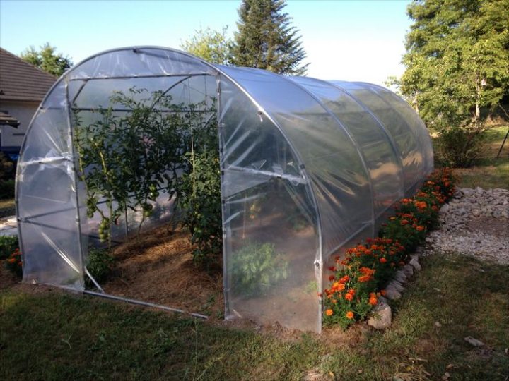 Serre De Jardin Fabrication Française ! 3 X 6M (18M2) – H2 destiné Serre De Jardin Fabrication Française