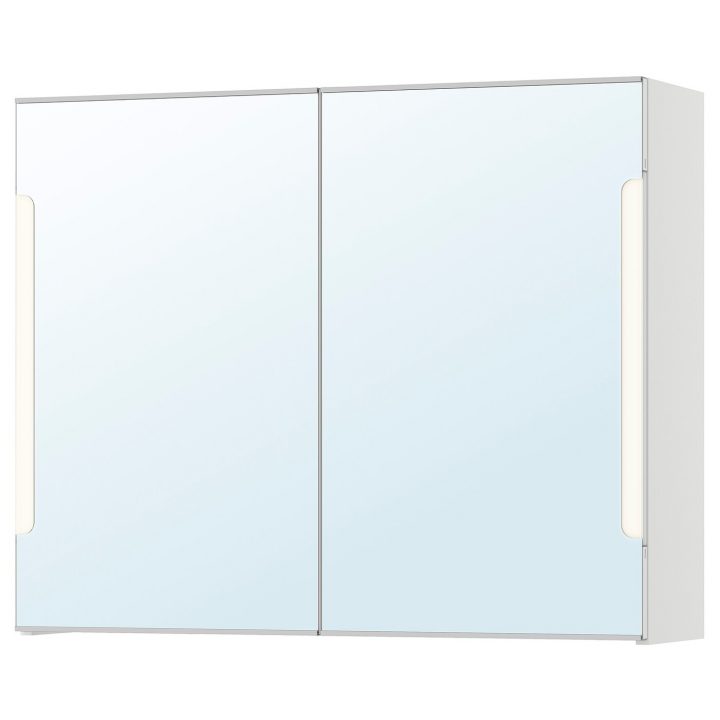 Storjorm Mirror Cab 2 Door/Built-In Lighting – White dedans Storjorm Miroir Ikea Storjorm Mirror Cab 2 Door/Built-In Lighting – White dedans Storjorm Miroir Ikea