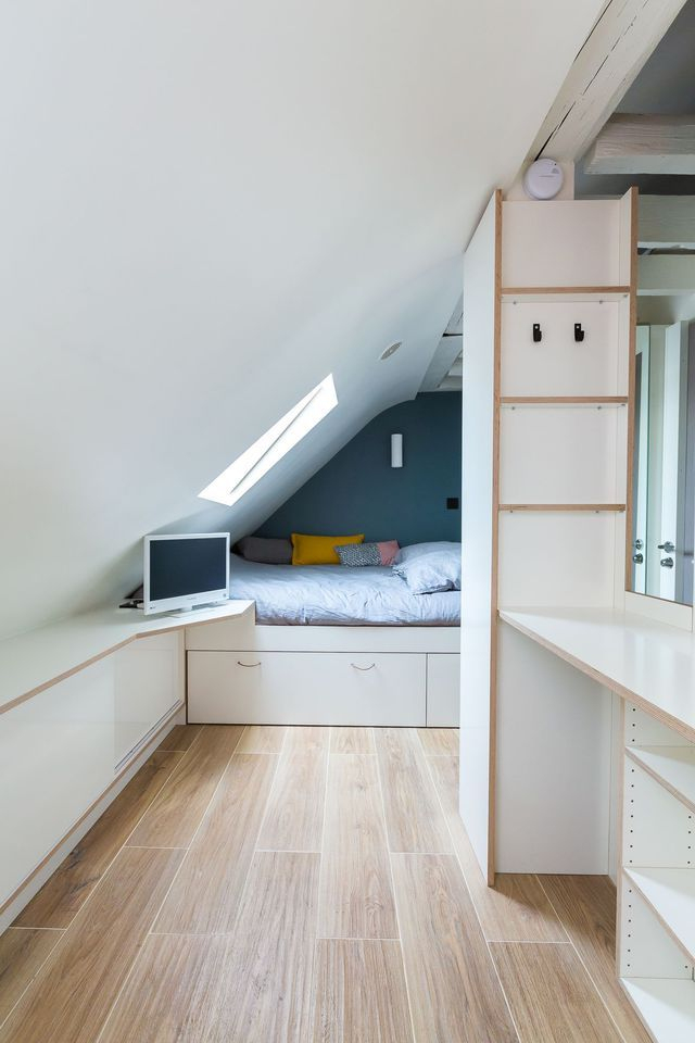 Studio Paris 2 : Chambre De Bonne Optimisée Et Modernisée concernant Chambre De Bonne Paris