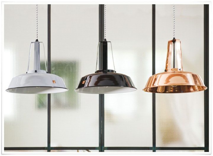 * Suspensions 'Workshop' * (Avec Images) | Lampe Cuivre intérieur Suspension Industrielle Esprit Loft