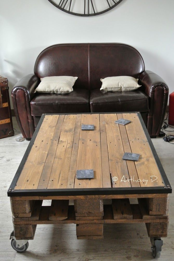 Table Basse Palette Bois A Vendre – Tendancesdesign.fr intérieur Meuble En Palette À Vendre