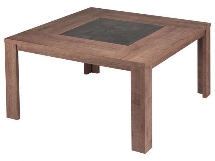 Table Carrée 140 Cm Brest Coloris Chêne – Vente De Table destiné Table Carrée 140X140 Industrielle Table Carrée 140 Cm Brest Coloris Chêne – Vente De Table destiné Table Carrée 140X140 Industrielle