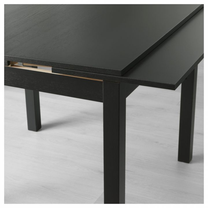 Table Carrée Bois Extensible — Mikea Galerie concernant Table Ronde Extensible Ikea Bjursta