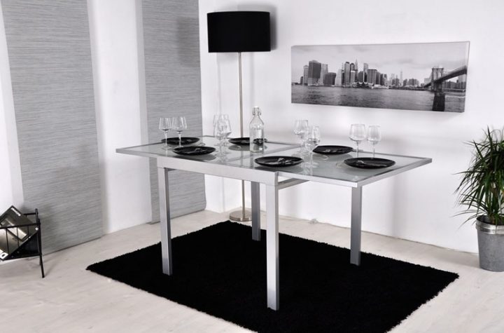Table Verre Conforama tout Table À Manger En Verre Conforama