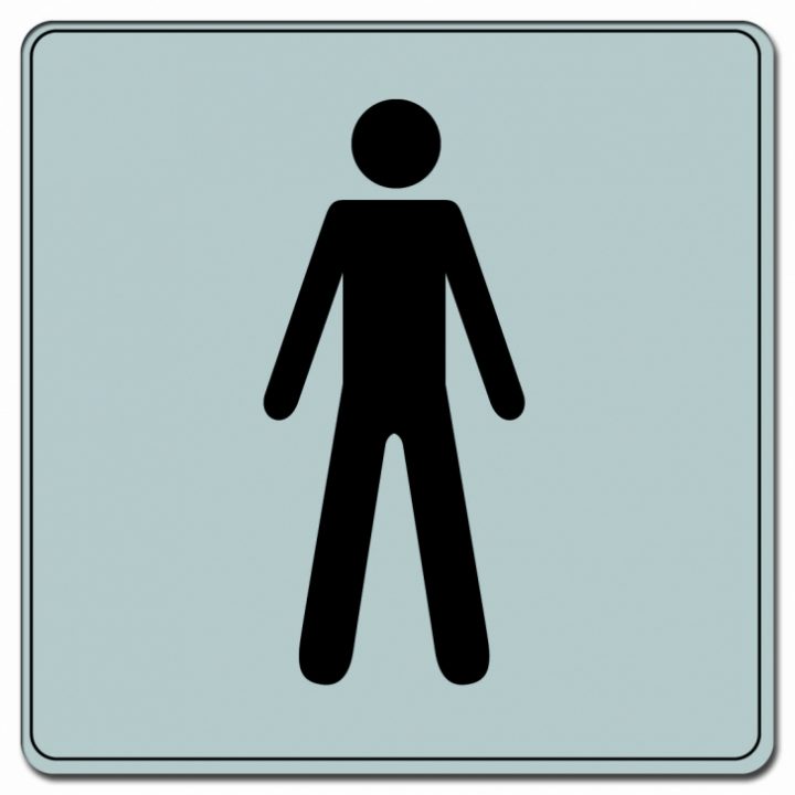 Toilettes Hommes – Panneaux De Signalisation Et Signaletique concernant Signaletique Toilette