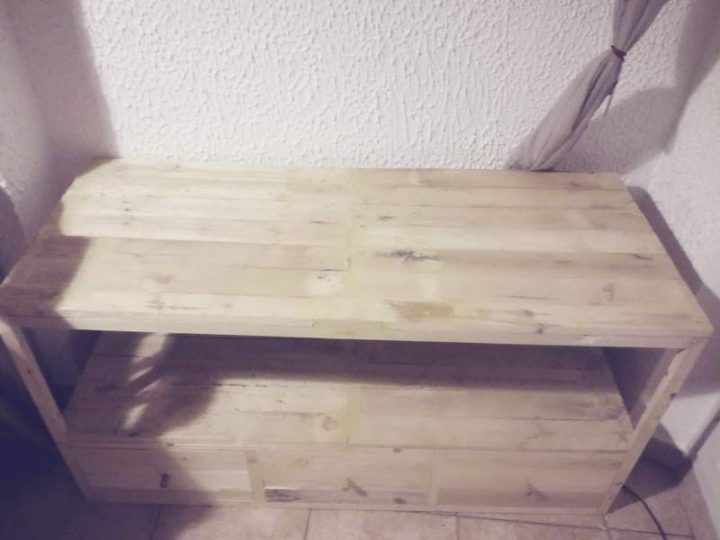 Tutoriel Diy Meuble Tv En Palette dedans Meuble Tv Tasseau Tutoriel Diy Meuble Tv En Palette dedans Meuble Tv Tasseau