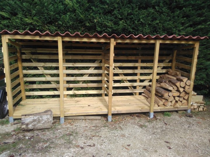 Un Abri À Bois | Abri Bois, Abri Bois De Chauffage pour Construire Abri Bois De Chauffage Un Abri À Bois | Abri Bois, Abri Bois De Chauffage pour Construire Abri Bois De Chauffage