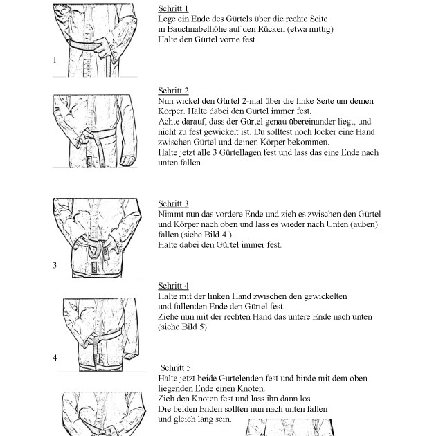 judo gürtel binden judo gürtel binden