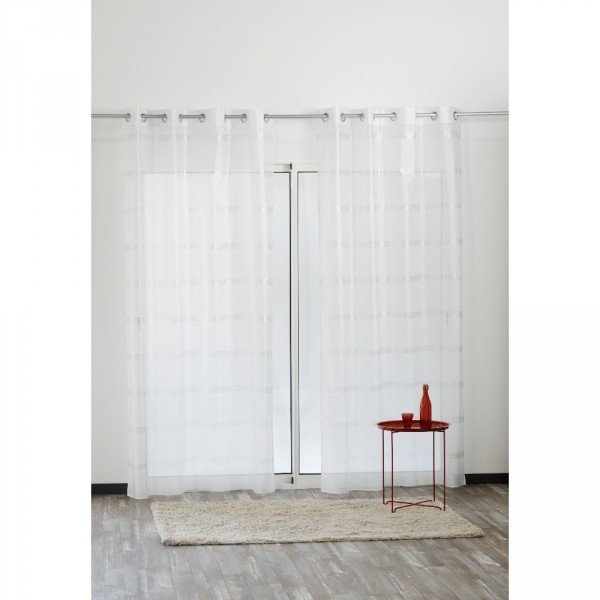 Voilage Blanc Gifi – Acoliheritage dedans Rideau New York Gifi Voilage Blanc Gifi – Acoliheritage dedans Rideau New York Gifi