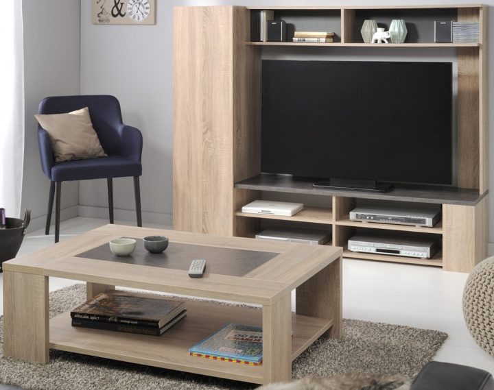 Wohnzimmer Fumio 4 Eiche Natur Nachbildung Steinoptik Tv avec Vitrine Fumay Wohnzimmer Fumio 4 Eiche Natur Nachbildung Steinoptik Tv avec Vitrine Fumay