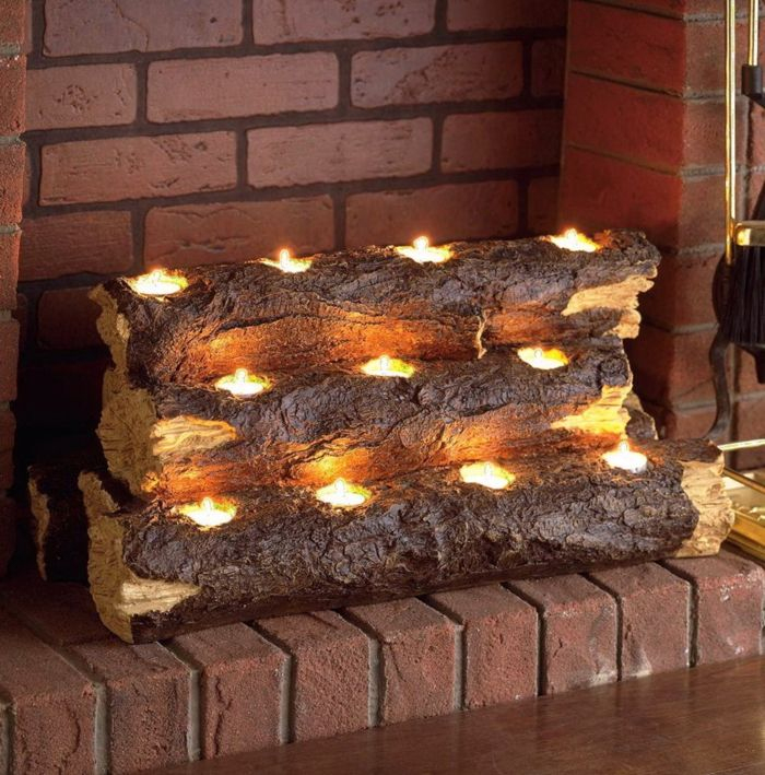 1001+ Idées Déco Pour Votre Fausse Cheminée Décorative pour Idées Pour Relooker Cheminée Rustique