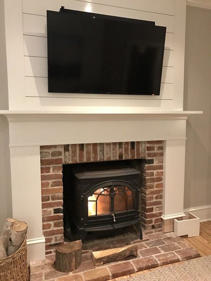 27 The Best Thing We Could’ve Done To Our Fireplace! (Avec destiné Relooking Cheminée