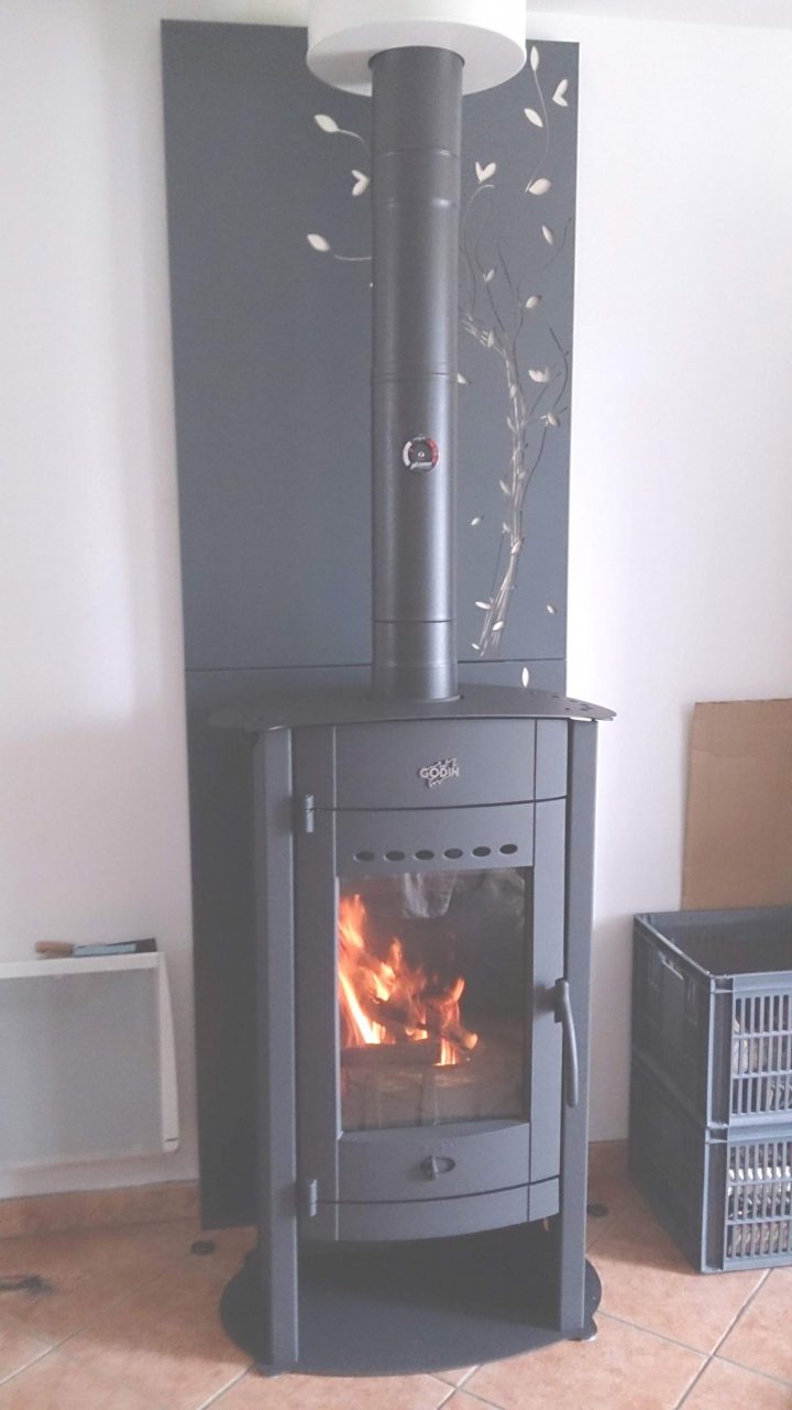 32 Charmant Poele A Bois Hydro Invicta | Poele Bois encequiconcerne Cheminée Éthanol Murale Leroy Merlin