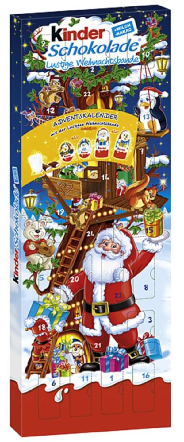 kinder schokolade adventskalender edeka kinder schokolade adventskalender edeka