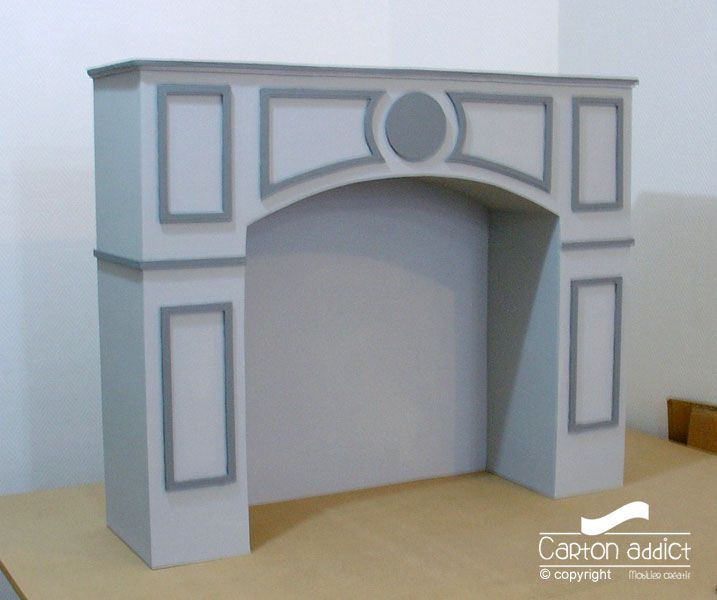 9 Best Cheminée En Carton Images On Pinterest | Cheminée pour Fausse Cheminée En Carton