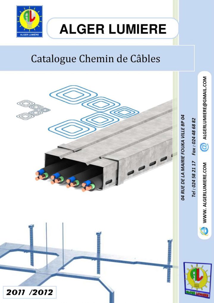 Calaméo – Catalogue Chemin De Câbles 2011/2012 destiné Lcmt Chemin De Cable