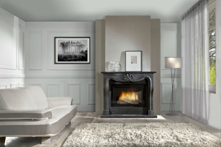 Chauffage Au Bois : Poêle Et Cheminée, Comment Bien Les à Comment Habiller Une Cheminée