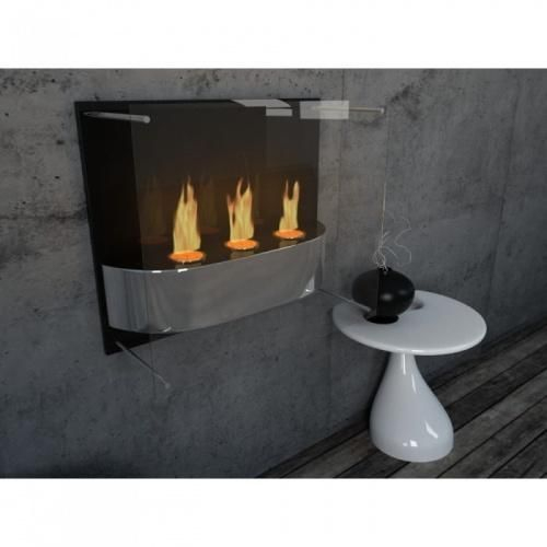 Chemine Thanol Light Fire Noir – Cheminée Sans Conduit D encequiconcerne Cheminée Gaz Sans Conduit