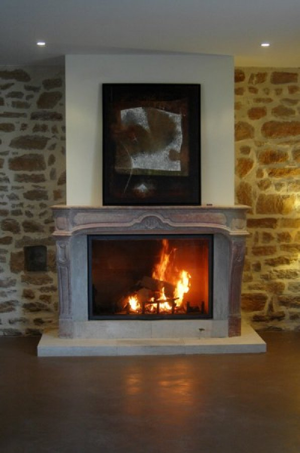 Cheminee A Foyer Ferme – Energies Naturels concernant Récupérateur De Chaleur Cheminée Foyer Fermé