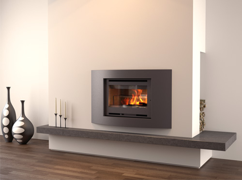 Cheminée Centrale Suspendue Algarve destiné Habillage Insert Cheminée