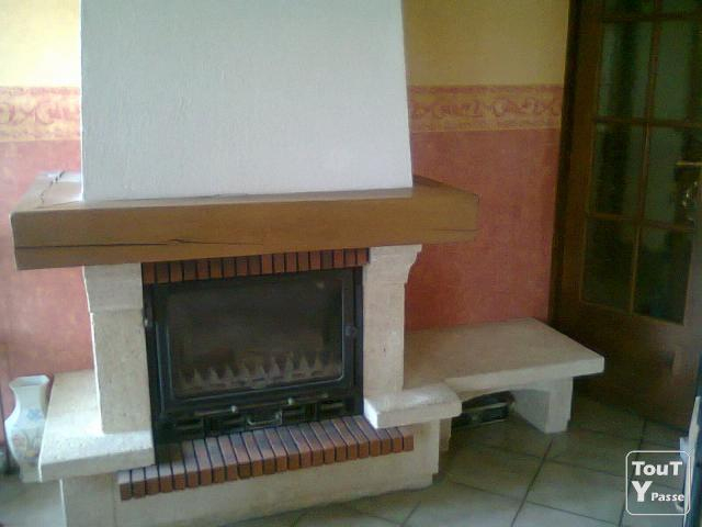 Cheminée Complète R .Brisach Cosnac 19360 concernant Cheminée René Brisach