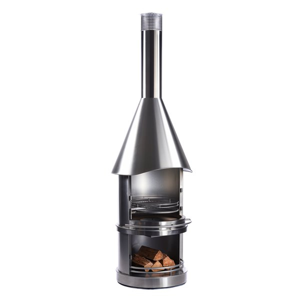 Cheminée D'Extérieur – Barbecue Las Vegas 800 E Inox encequiconcerne Cheminée Pour Barbecue