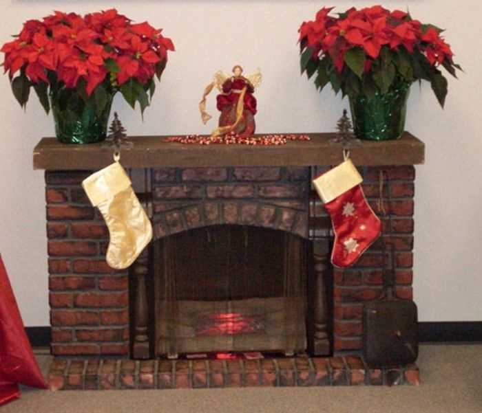 Cheminée En Carton – Décoration Réchauffante Le Cœur (Avec avec Fausse Cheminée En Carton