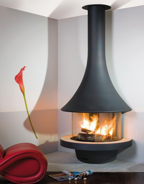 Cheminée Murale Vitrée Eva 992 – Cheminée Design avec Cheminée Murale Design