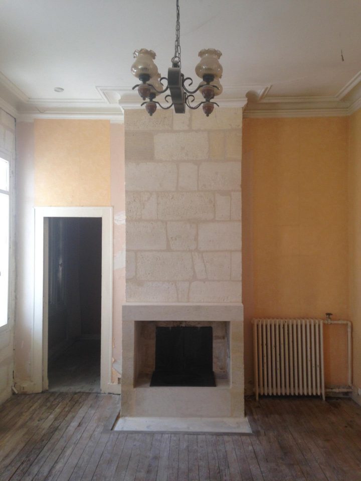 Cheminée tout Habillage Insert Cheminée En Placo