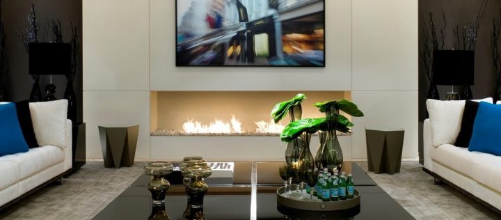 Cheminées Afire | Cheminée Décorative Intelligente Sans serapportantà Cheminée Gaz Sans Conduit