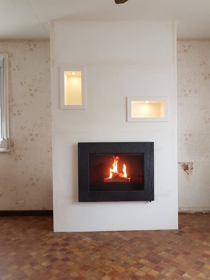 Cheminees Foyers Et Inserts À Bois En Images – 51 concernant Insert Cheminée Invicta