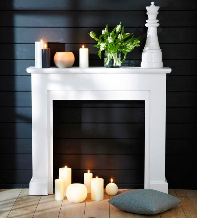 Cheminées : Inspirations Automnales | Le Blog Déco De tout Manteau De Cheminée Le Bon Coin