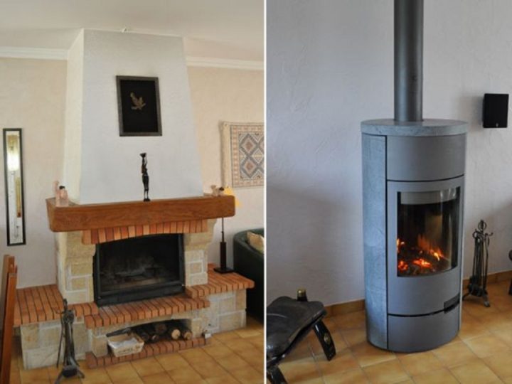 Comment Intégrer Une Cheminée Électrique À La Place D’une destiné Comment Habiller Une Cheminée Ancienne