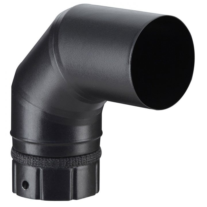 Coude De Raccordement Poujoulat, Diam. 80 Mm 90° | Leroy serapportantà Tube Inox Cheminée Leroy Merlin