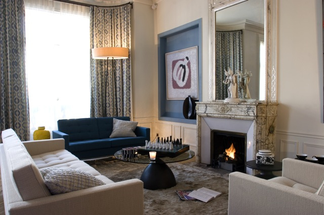 Décoration Salon Salle À Manger Avec Cheminée tout Déco Salon Avec Cheminée